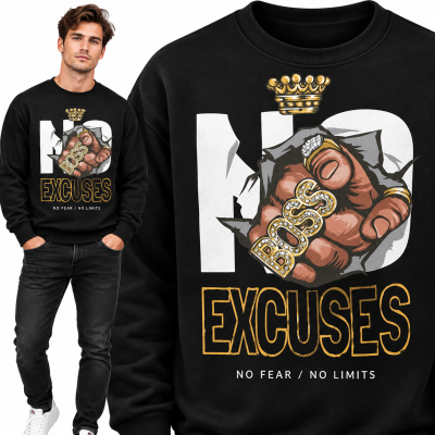 BLUZA  ŚMIESZNA  BOSSEXCUSES